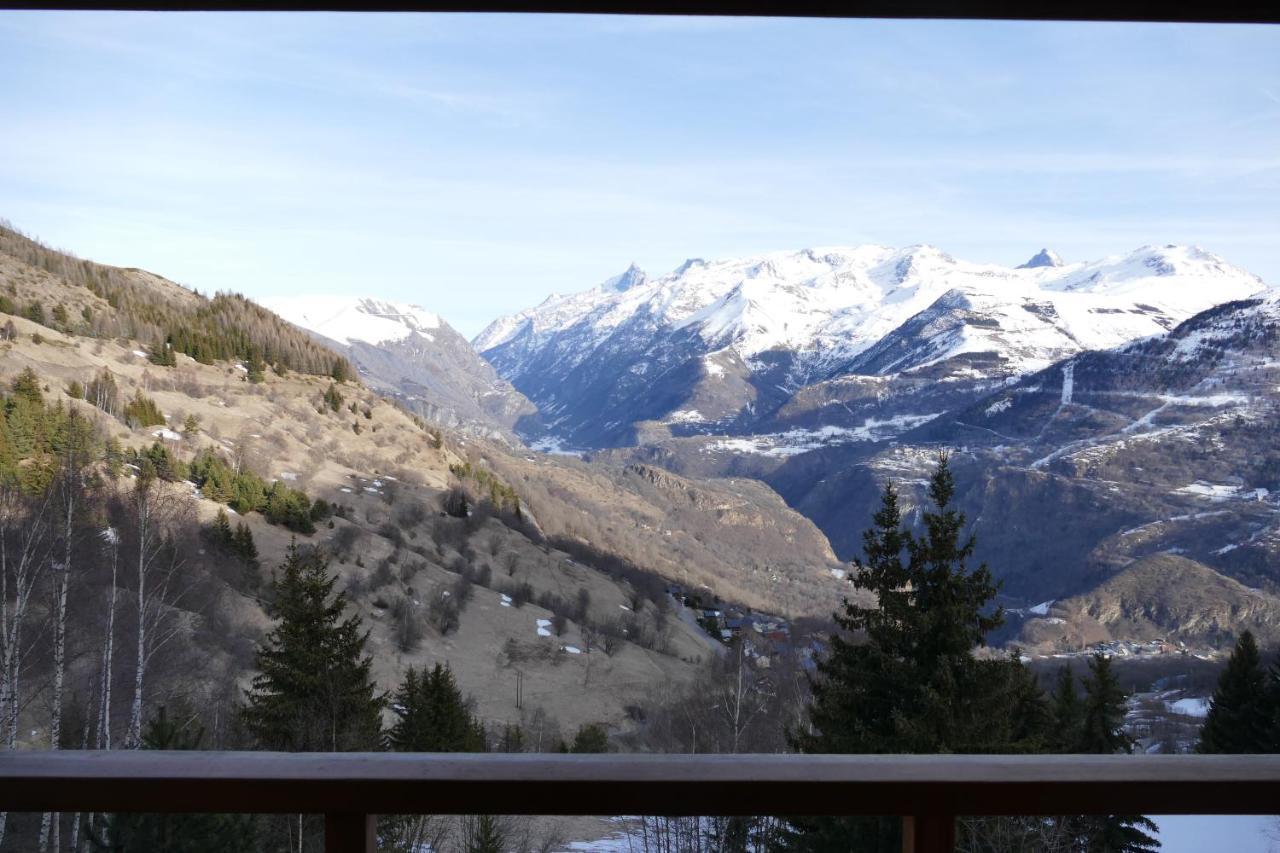 Studio Coin Montagne A Auris En Oisans Avec Vue Magnifique Exteriér fotografie