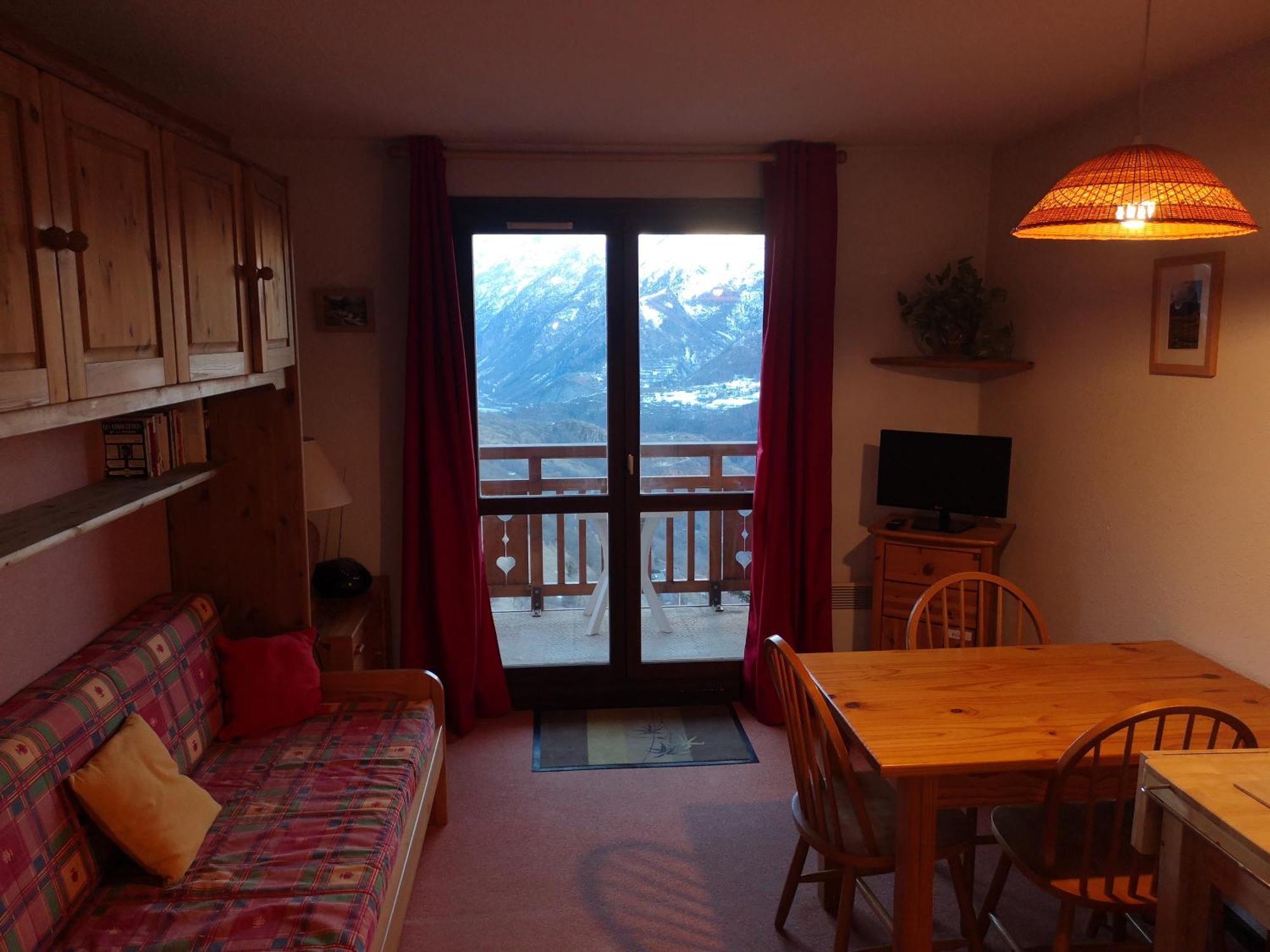 Studio Coin Montagne A Auris En Oisans Avec Vue Magnifique Exteriér fotografie